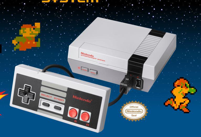  Retro fans could play 30 classic games including Super Mario Bros., Donkey Kong and Legend of Zelda