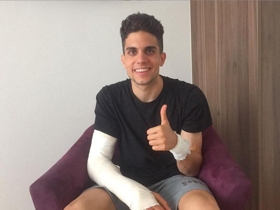 Marc Bartra had a successful operation on his wrist after attack on bus