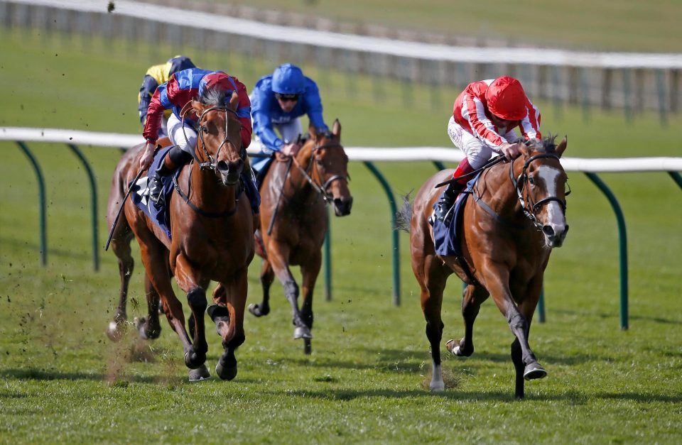  Daban (right) also runs for Gosden