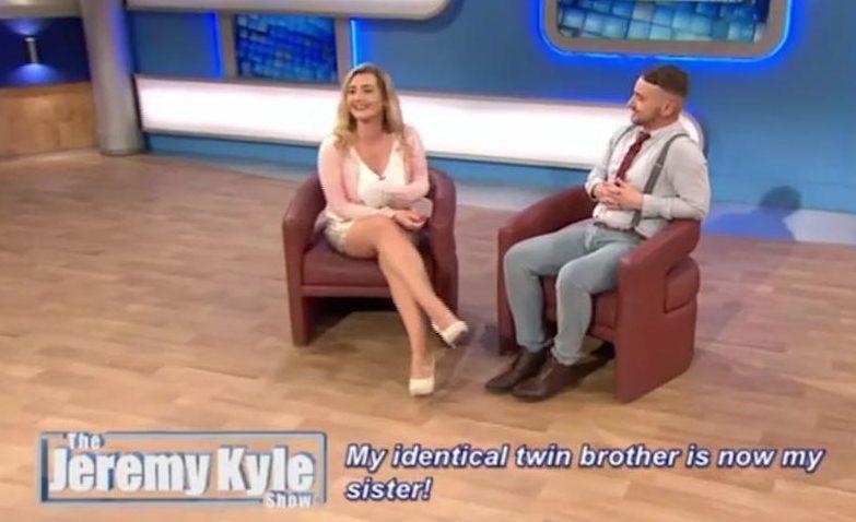  Allysa appeared on the ITV daytime programme alongside her identical twin brother Matt