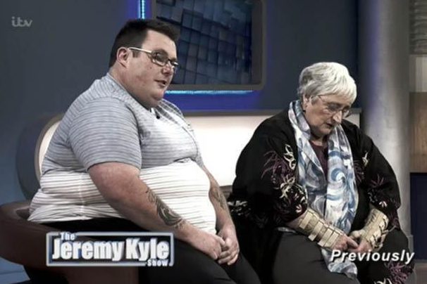  Jonathan appeared on The Jeremy Kyle Show alongside his mum Sue