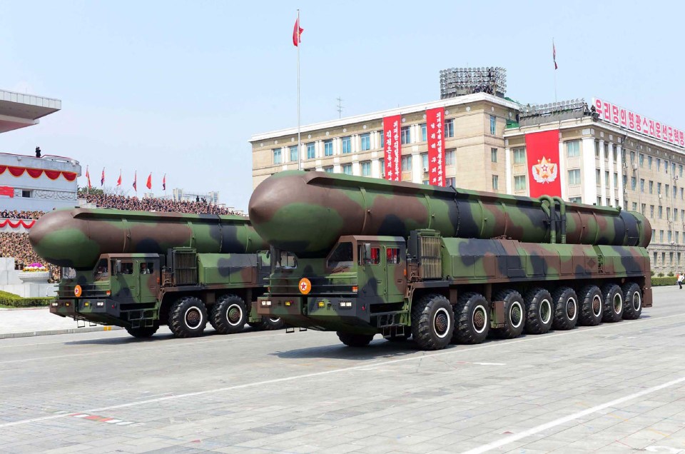  These launchers supposedly carry Kim Jong-un’s new solid-fuelled rockets