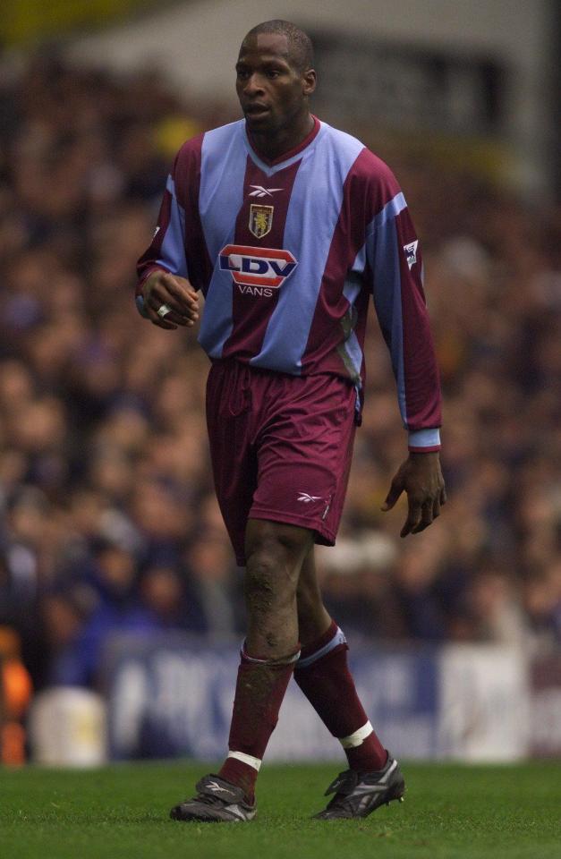  The former defender won the League Cup twice with Villa in 1994 and 1996