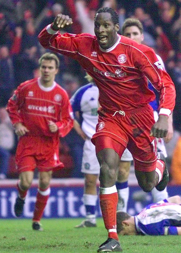  Ugo Ehiogu then became Middlesbrough's club record signing for £8million