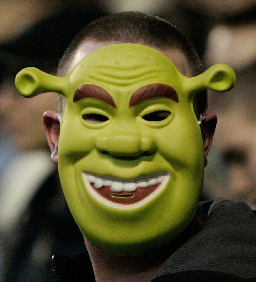  Some fans have been mocking Wayne Rooney over Shrek for more than a decade