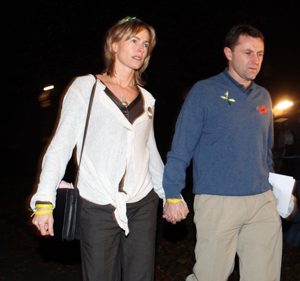 Kate and Gerry McCann have vowed to “never give up” hope of finding their daughter