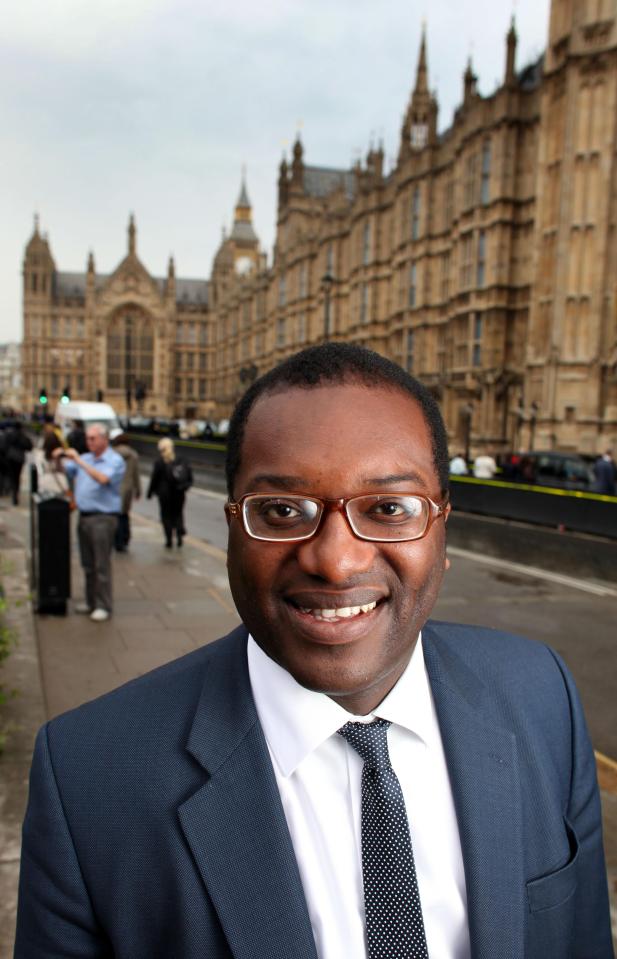  Tory MP Kwasi Kwarteng has been promoted