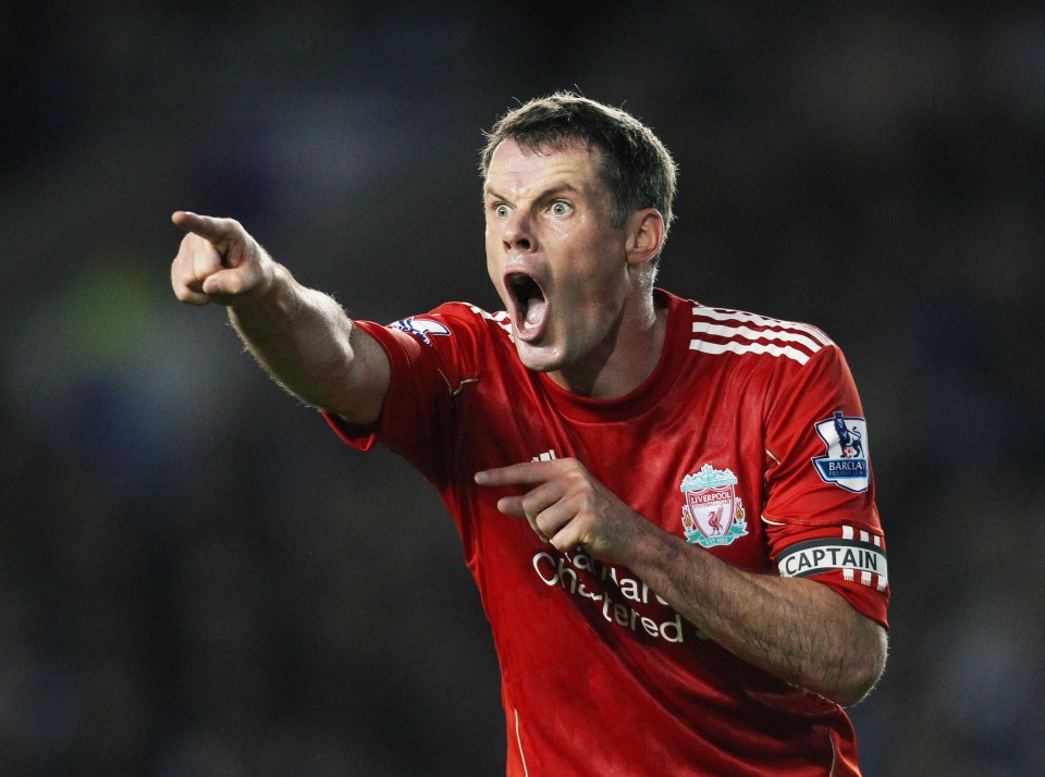 Jamie Carragher was very vocal during his playing days