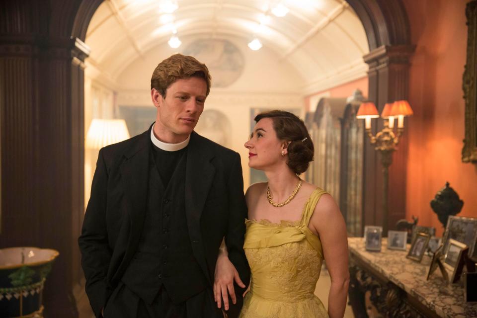  Morven Christie starred alongside James Norton in Grantchester