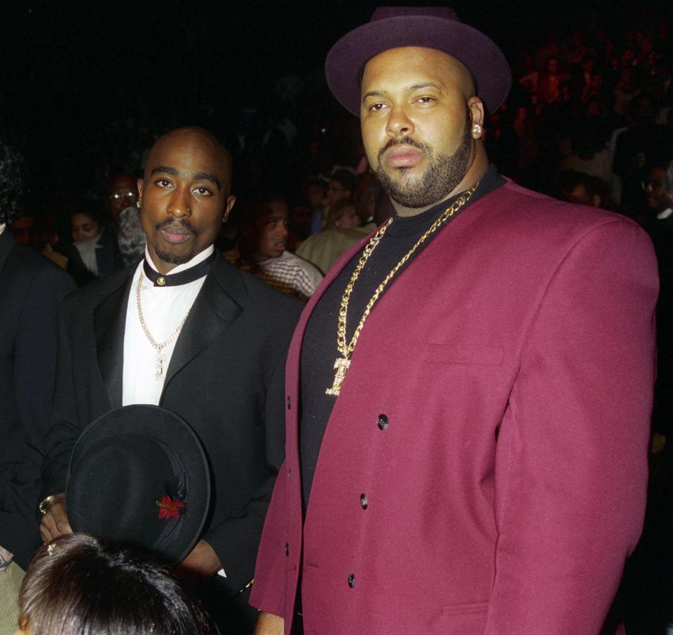  Suge with Tupac shortly before he was killed