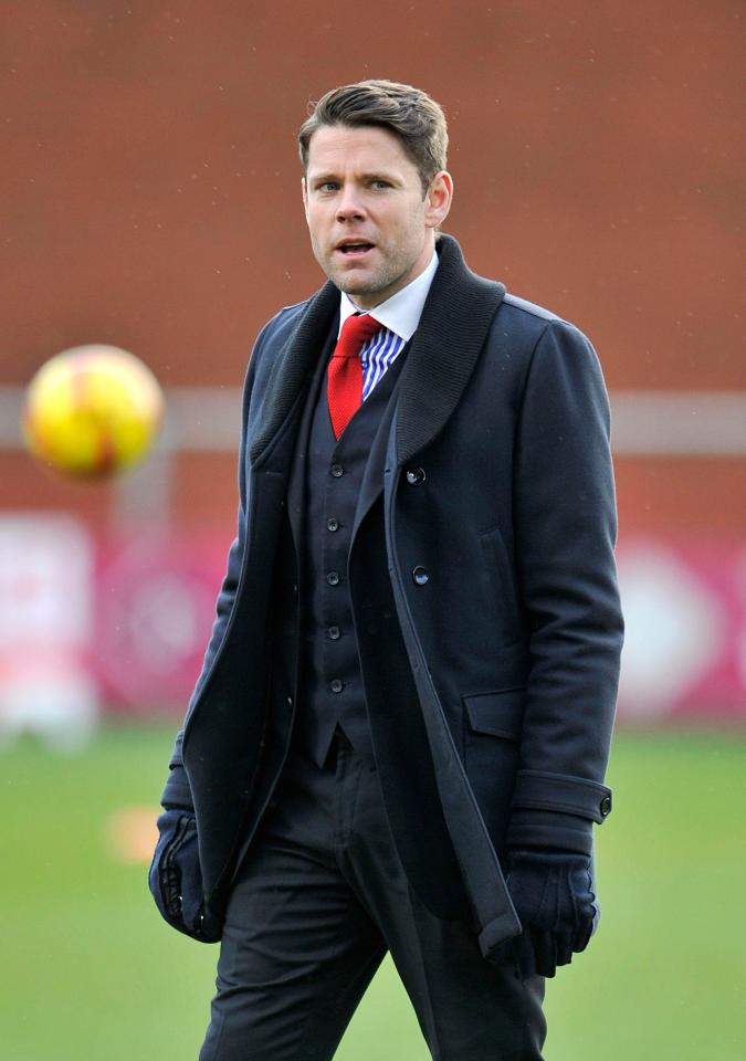  Coach James Beattie has been a major influence and help as Garry Monk brings stability and progress to Leeds