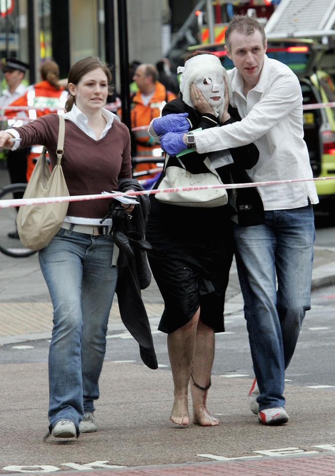  Images of him helping a victim in the 2005 London terror attacks went around the world