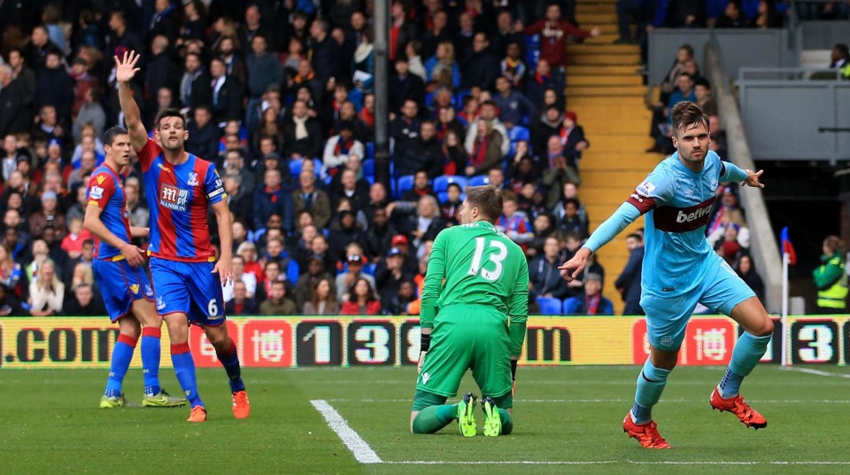 Carl Jennkinson was a loan hit for West Ham - and almost joined Crystal Palace