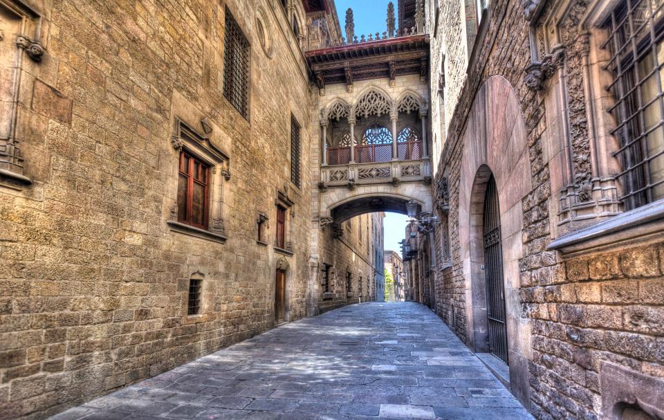  The Gothic Quarter is free to visit before noon