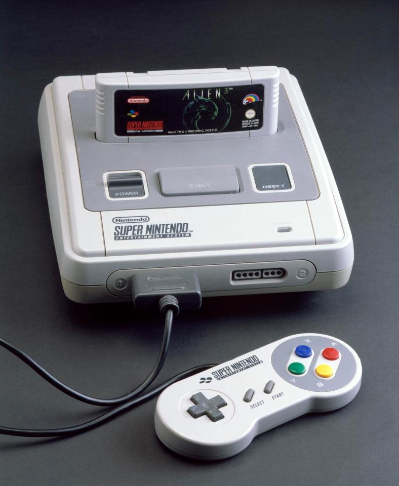  The Super Nintendo Entertainment System (SNES) in its original form