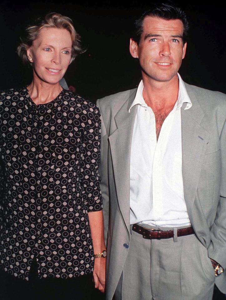  Pierce Brosnan and his first wife Cassandra