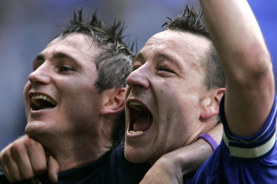  John Terry and Frank Lampard were part of a hugely successful Chelsea side together