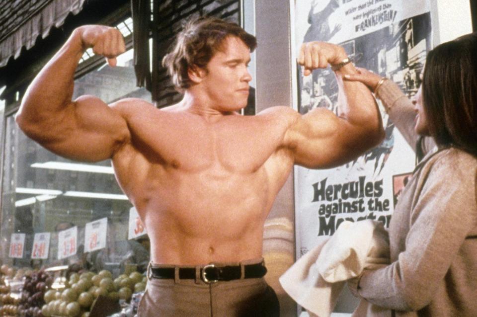  Arnie was a bodybuilder before he became an actor and politician