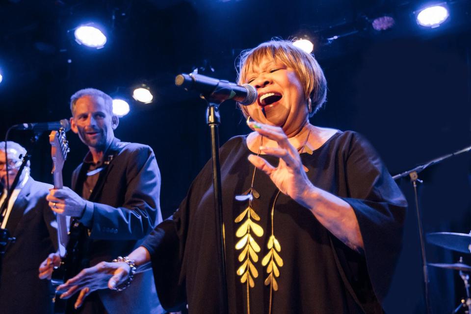  Damon also collaborated with gospel singer Mavis Staples