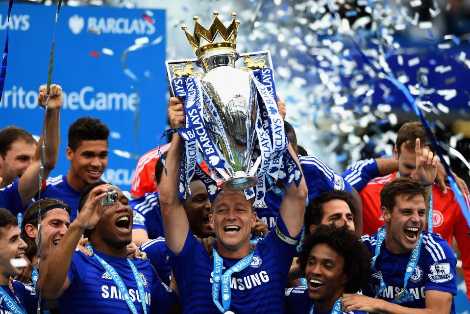  John Terry will leave Chelsea after 22 trophy-laden years with the Blues