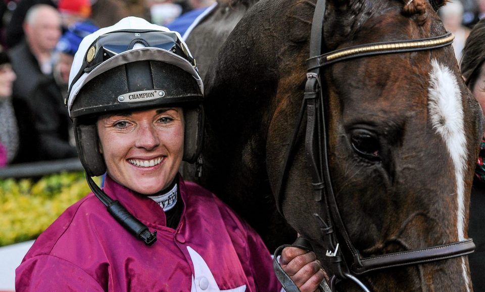  Katie Walsh had a bad fall on Thursday but will be back to partner Wonderful Charm