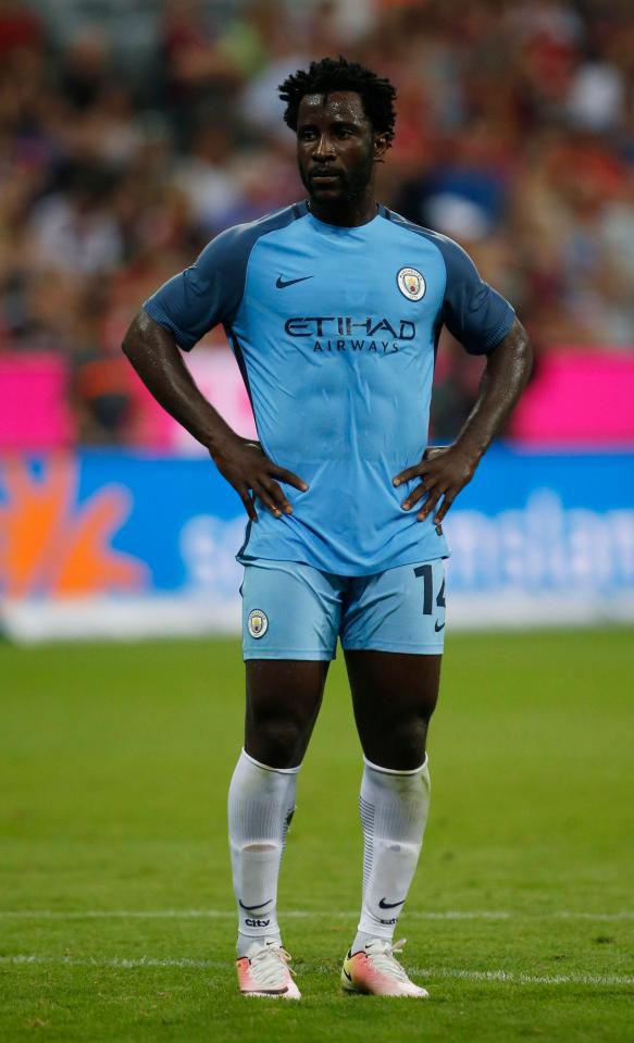  Wilfired Bony was frozen out at Manchester City after a dreadful 18-months