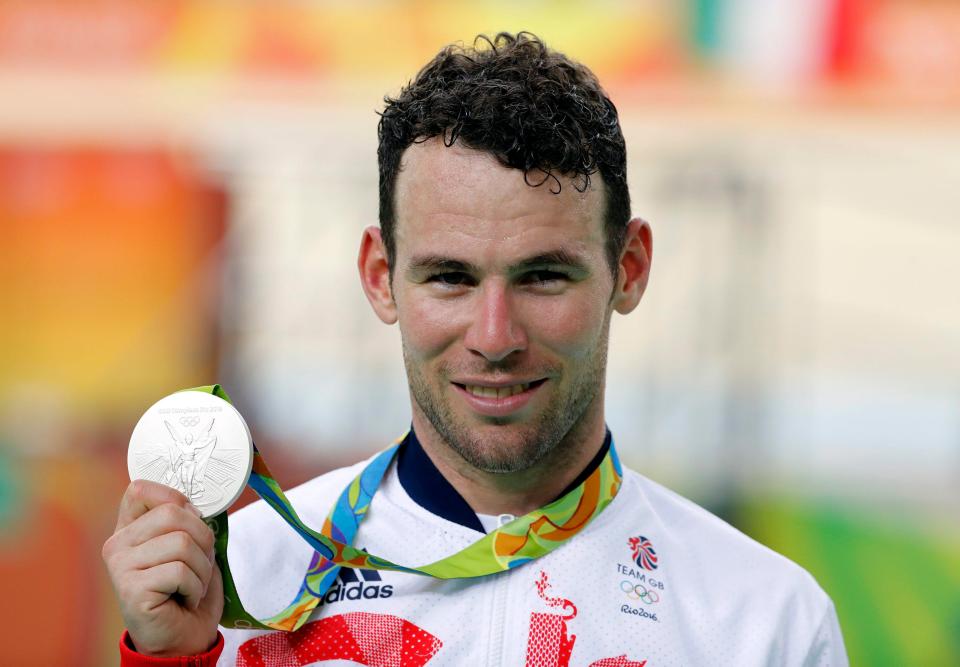  Mark Cavendish was expected to be out for at least two weeks in 2017 after being struck down by mono