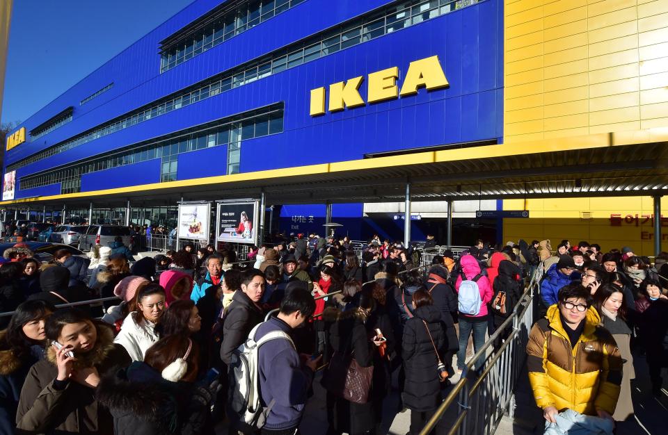  Ikea has revealed the three most popular products sold in the UK - including the LACK table which costs just £5