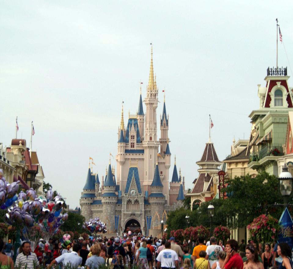  Each year millions of people from all round the world flock to Disney World Florida