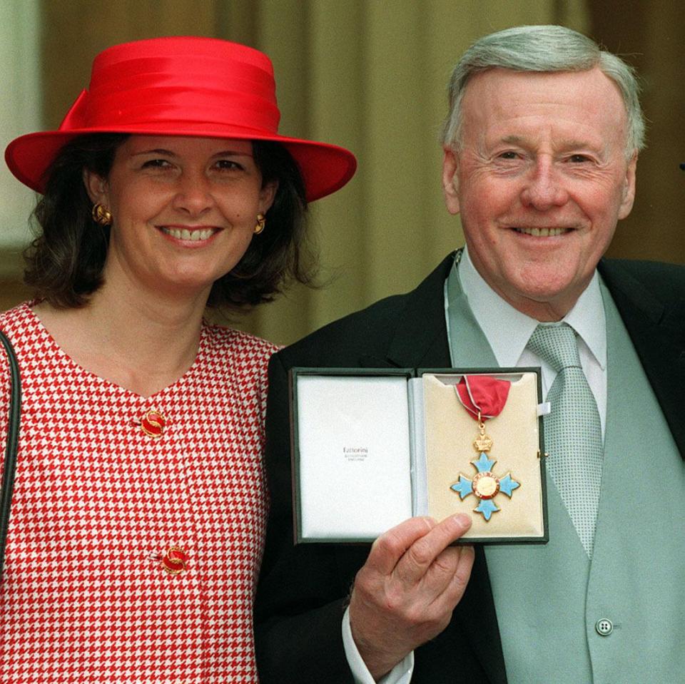  Sir Jimmy left the bulk of his £2.7million estate to his wife of 20 years Alicia