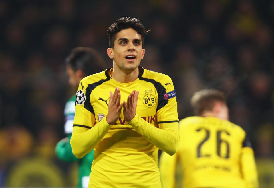 Marc Bartra is the man who has been injured in the explosion, but his condition is not believed to be serious