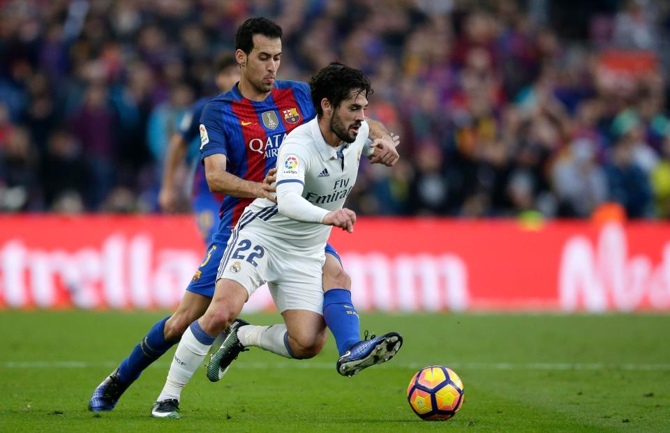 Isco acted swiftly to deny he was considering a move to Barcelona