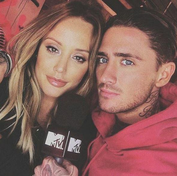  Charlotte Crosby and Stephen Bear filming Just Tattoo of Us