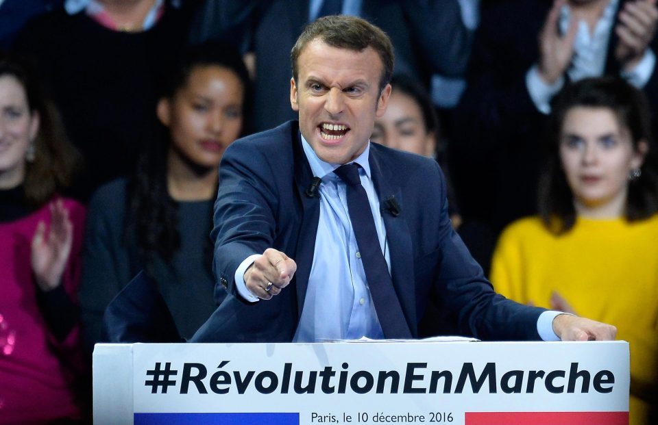  Macron launched his own political movement En Marche! (Onwards!) last year