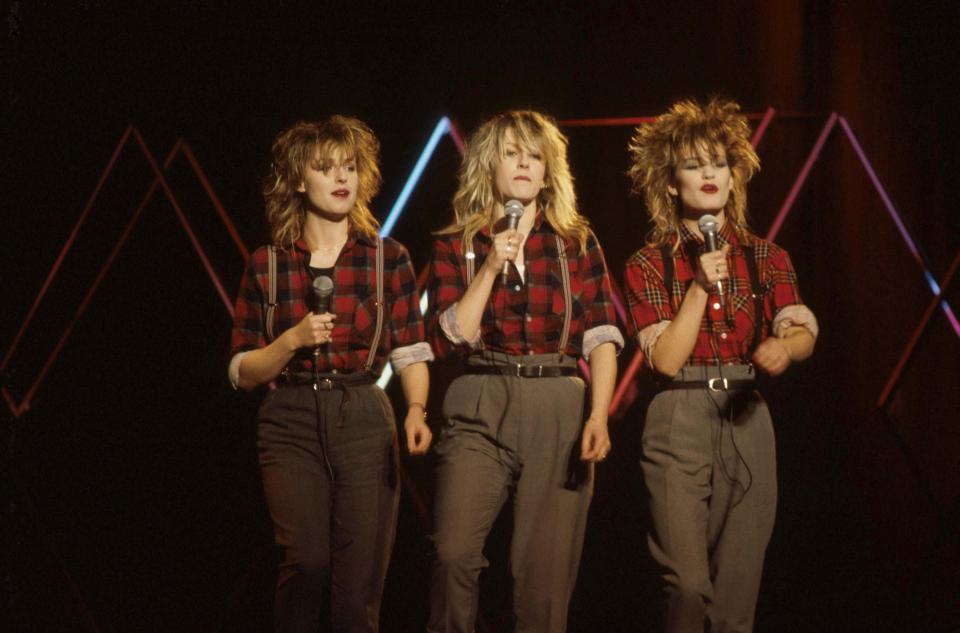  Bananarama performing on Top Of The Pops in 1983