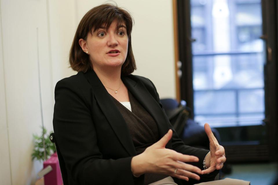  Nicky Morgan said Mrs May should think about standing down in the autumn of 2018