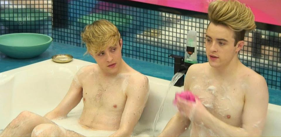  Jedward took part in the last celebrity series