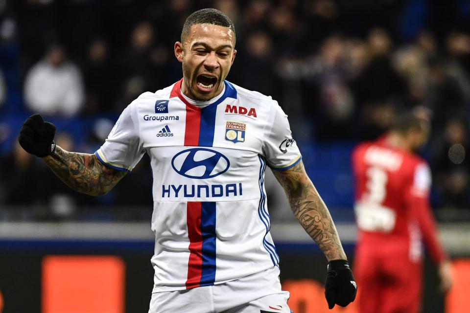  Memphis Depay has found his feet at Lyon after his miserable time at Manchester United