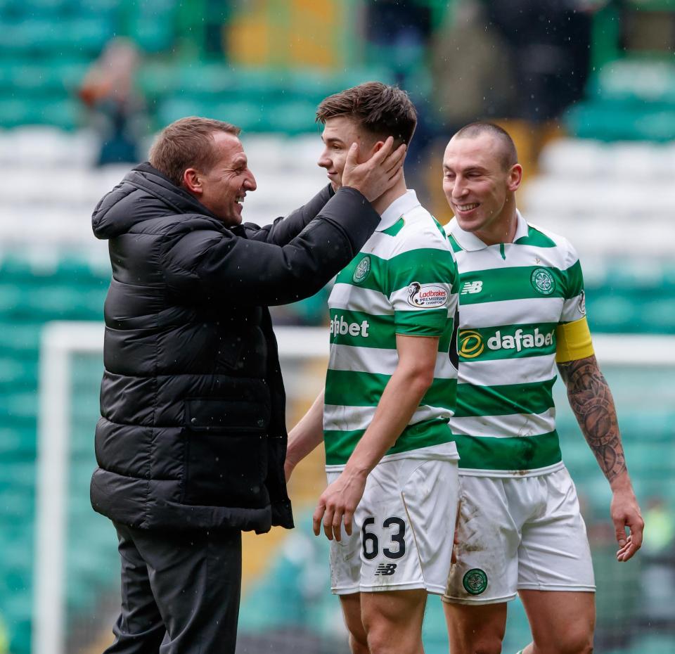  Tierney is a favourite of Celtic manager Brendan Rodgers