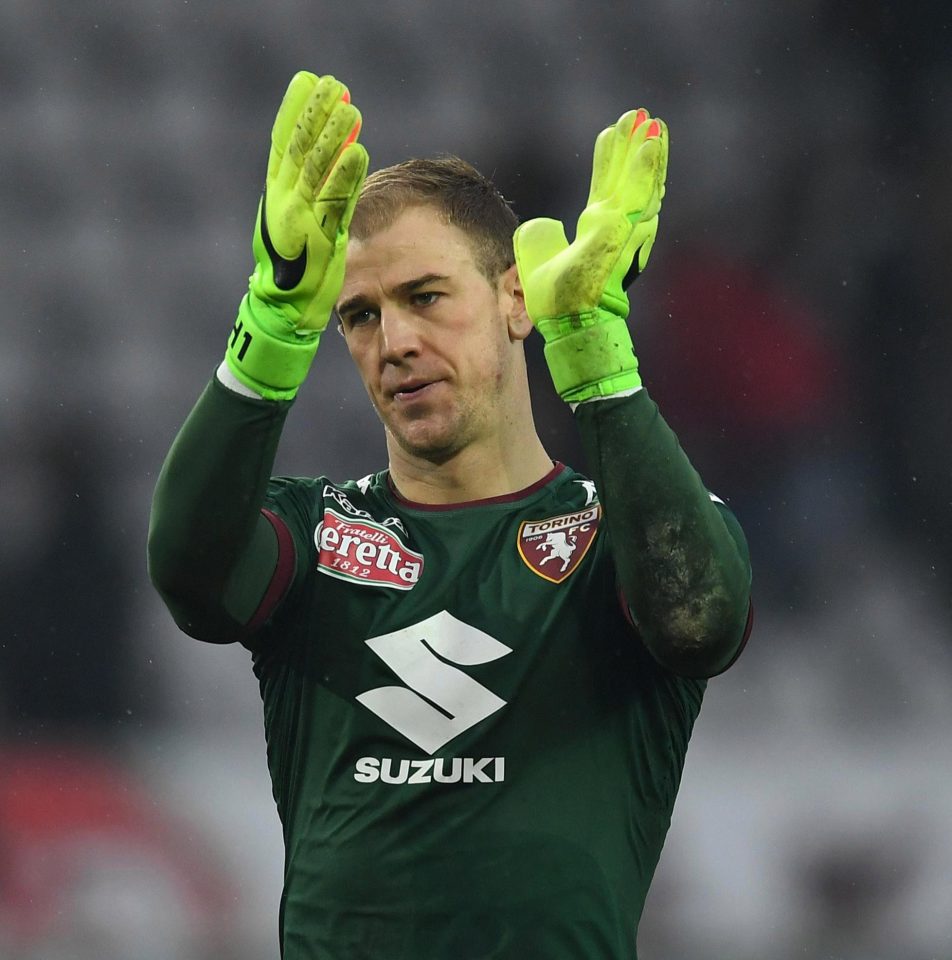  Meanwhile Torino loanee Joe Hart doesn't appear to have a future at the Etihad