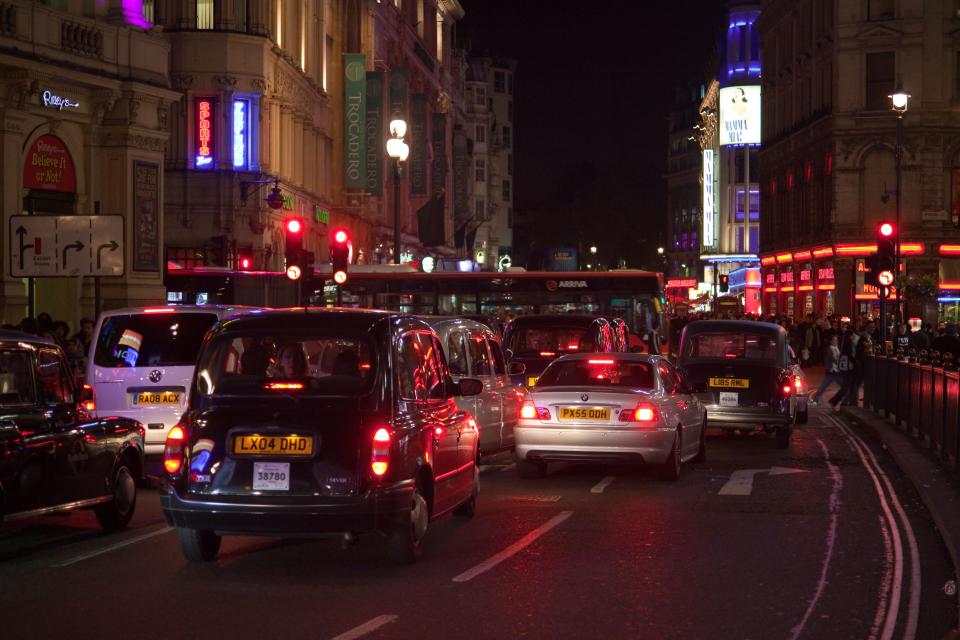  London traffic can often be a bit of a nightmare