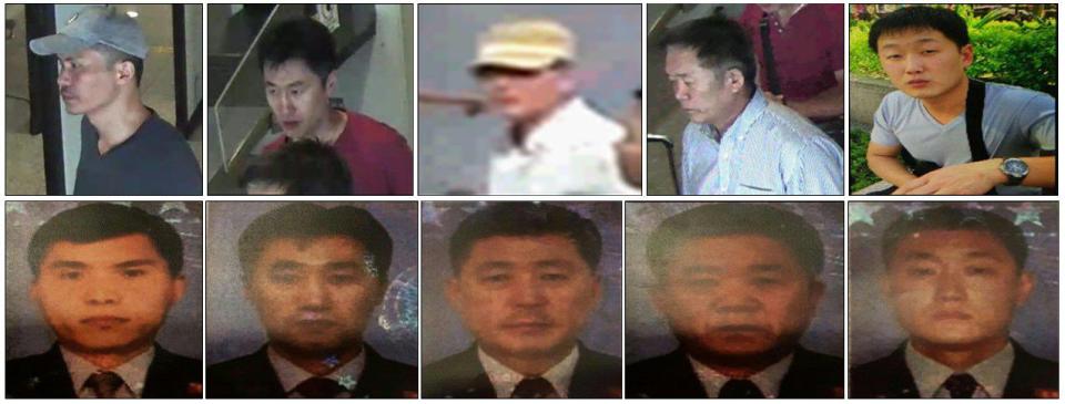  Police wanted to speak to these men about the assassination of Kim Jong Nam