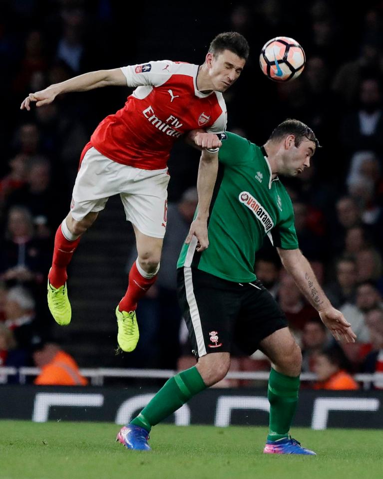  Laurent Koscielny has been at Arsenal since joining from Ligue 1 side Lorient in 2010