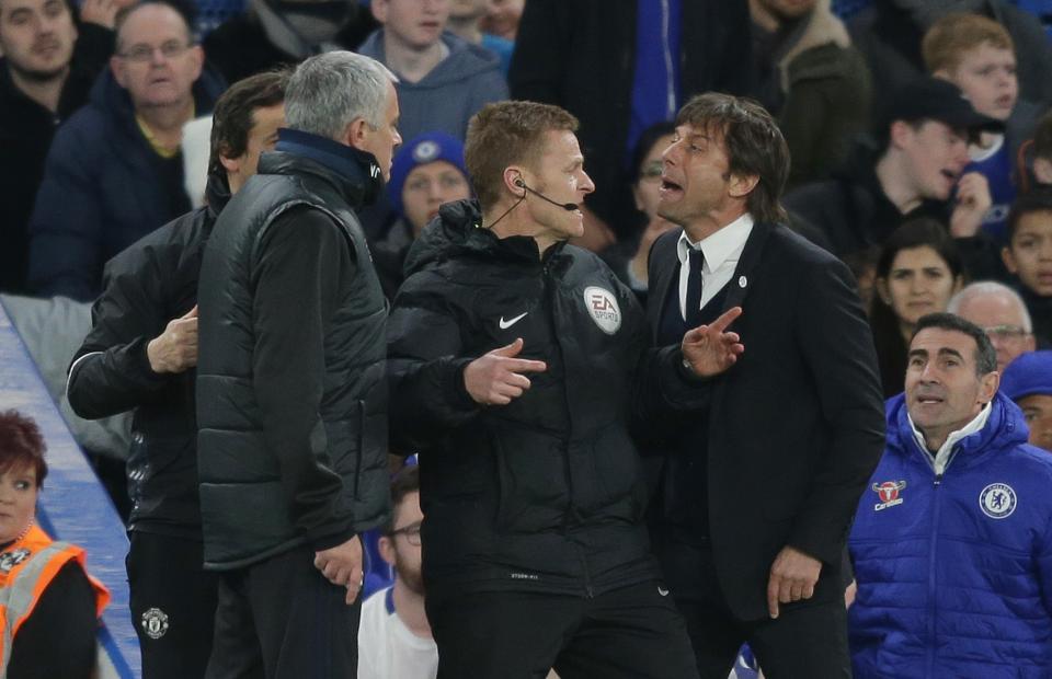  Jose Mourinho will be desperate to get at least one victory against his Italian counterpart Antonio Conte