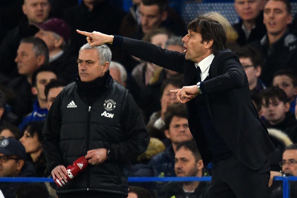  Antonio Conte has tasted victory twice against Jose Mourinho this season - and a third could well prove decisive in the title race