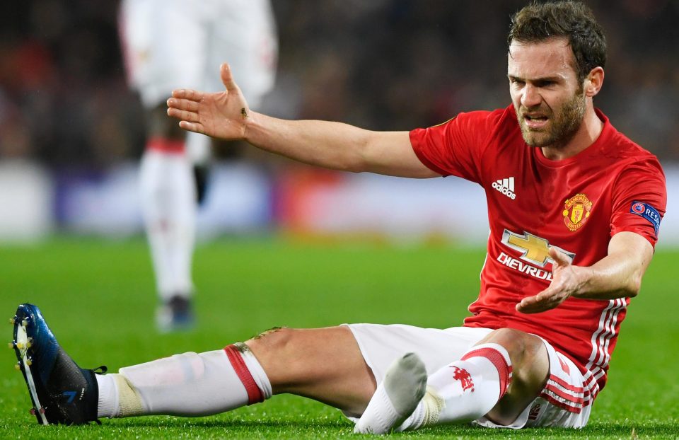  Juan Mata...will be sidelined for some time after surgery