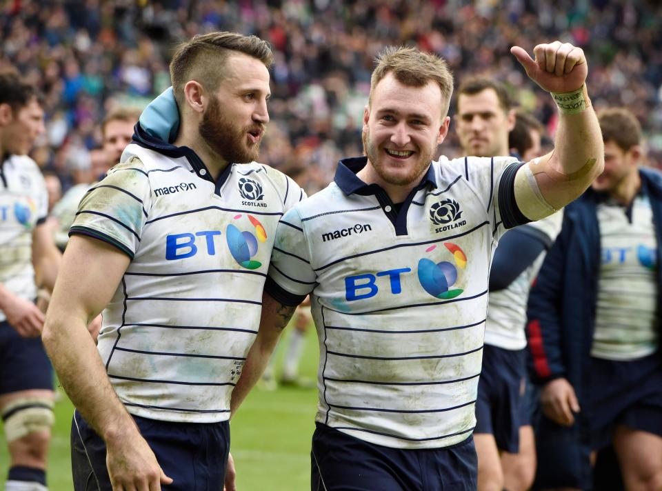 Scotland duo Stuart Hogg and Tommy Seymour are the country's only picks