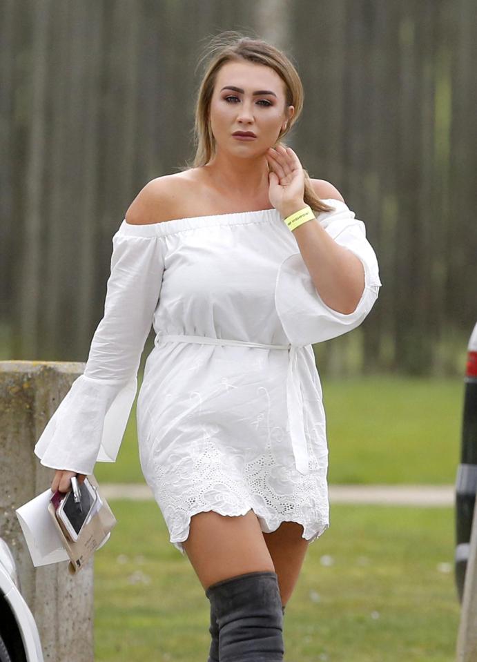  Essex girl Lauren snapped out and about last month