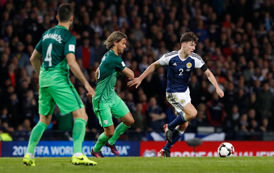 Tierney, 20, already has four caps for Scotland and two Scottish league titles