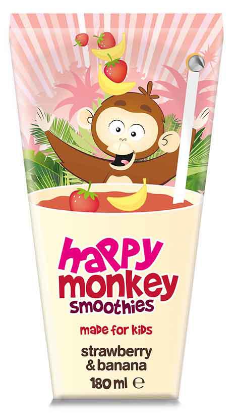  Happy Monkey contains up to SIX SPOONFULS of sugar